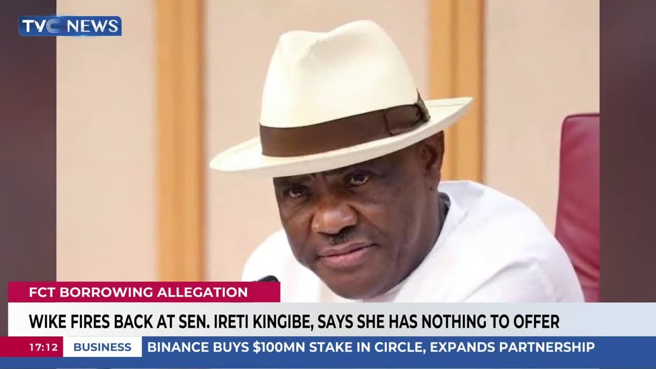 FCT Borrowing Allegation: Wike Fires Back At Sen. Ireti Kingibe, Says She Has Nothing To Offer