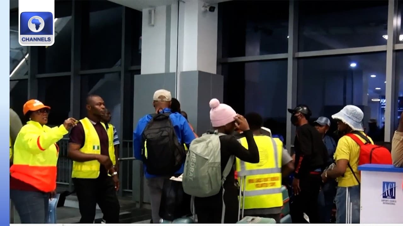 Xenophobia: New Batch Of 105 Nigerians Return Home