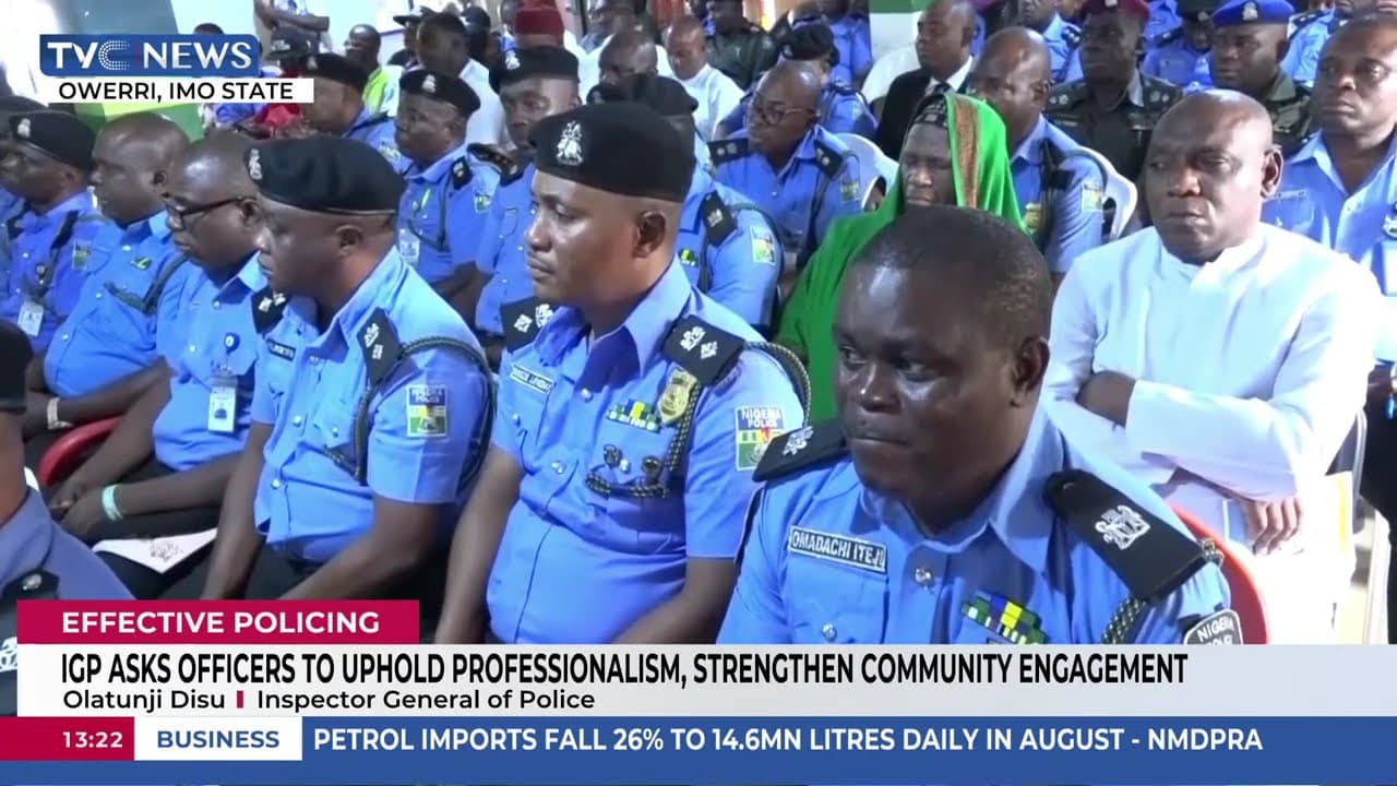 IGP Asks Officers To Uphold Professionalism, Strengthen Community Engagement