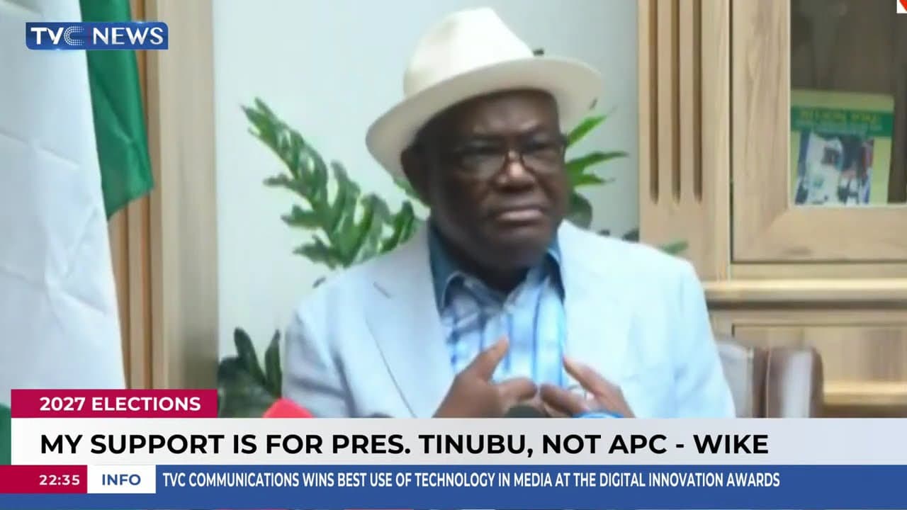 2027 Polls: My Support Is for President Tinubu, Not APC - Wike