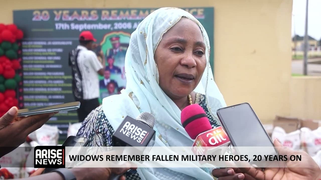 WIDOWS REMEMBER FALLEN MILITARY HEROES, 20 YEARS ON