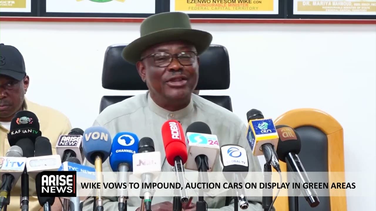 WIKE VOWS TO IMPOUND, AUCTION CARS ON DISPLAY IN GREEN AREAS